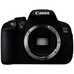 Canon EOS 700D Digital SLR Camera, HD 1080p, 18MP, 3